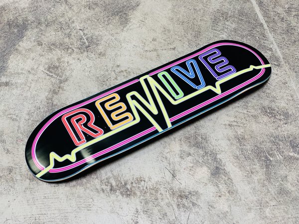 Revive Skateboards Europe - Vamos Skateshop / VMS Distribution. Get your Revive gear over at europe. Fast Shipping and fair prices. Revive Skate Board Decks, Clothing, Hardware and more. Andy Schrock. Red Lifeline Deck, VMS Distribution. Official european dealer.