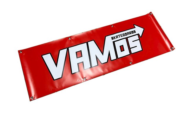 Vamos Skateshop - Skateboarding Banner und Planen / XXL Skate Banner für Events, Skateparks, Wand-Deko uvm. hier im Vamos Shop finden!