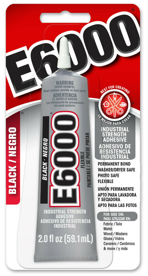 E6000 Black 59,1ml