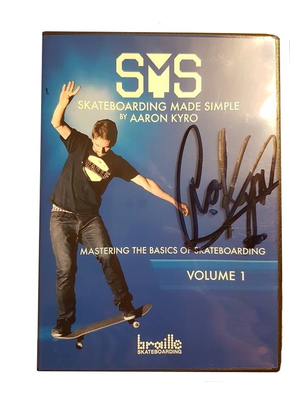 BRAILLE - SMS Skateboarding Made Simple Vol.1 DVD inkl. Autogramme