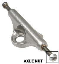 AXLE NUTS Silver 4 Stk.