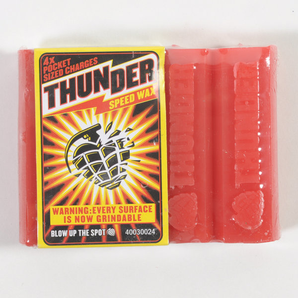 THUNDER SPEED CURB WAX Red