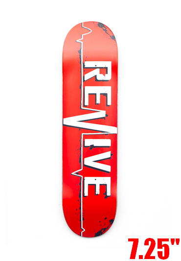 REVIVE RED LIFELINE YOUTH DECK 7.25"