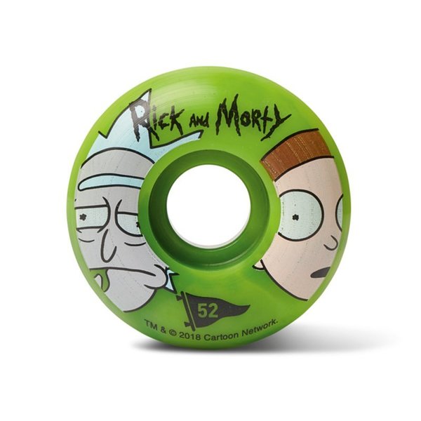 PRIMITIVE RM Swirl Wheels 52mm Rick & Morty