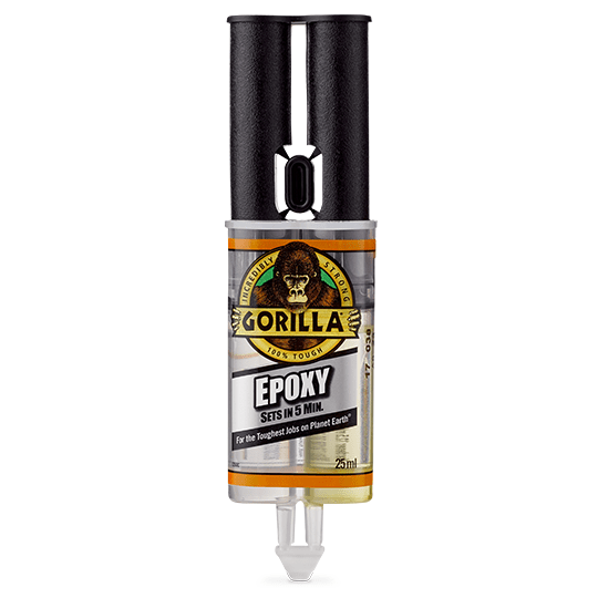 GORILLA EPOXY 2-Komponenten Fertigmischung Spritze Clear 25ml
