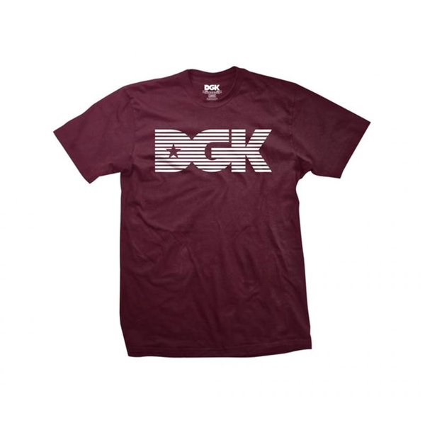 DGK Levels T-Shirt - burgundy