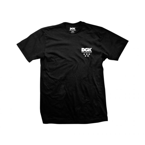 DGK All Star Mini Logo T-Shirt - black (M Left)