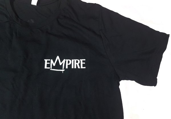 EMPIRE BIG CROWN T-SHIRT Black