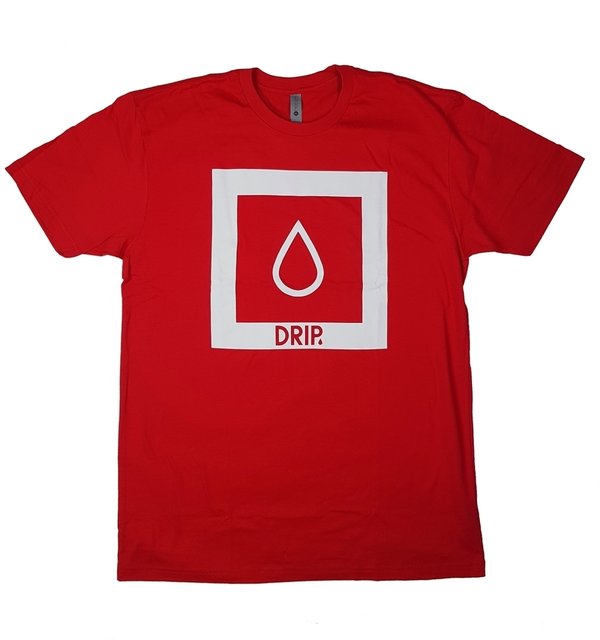 DRIP Logo T-Shirt red (L & XL Left)