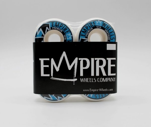 EMPIRE CLASSICS Wheels White/Blue 50mm 101A