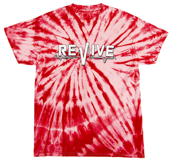 REVIVE RED TIE DYE LIFELINE T-Shirt (Only L Left)