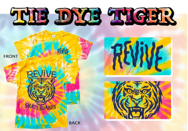 REVIVE TIE DYE TIGER T-Shirt (Sold Out)