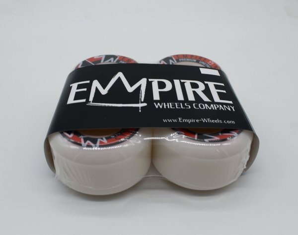 EMPIRE CONICAL Wheels White/Red 52mm 101A