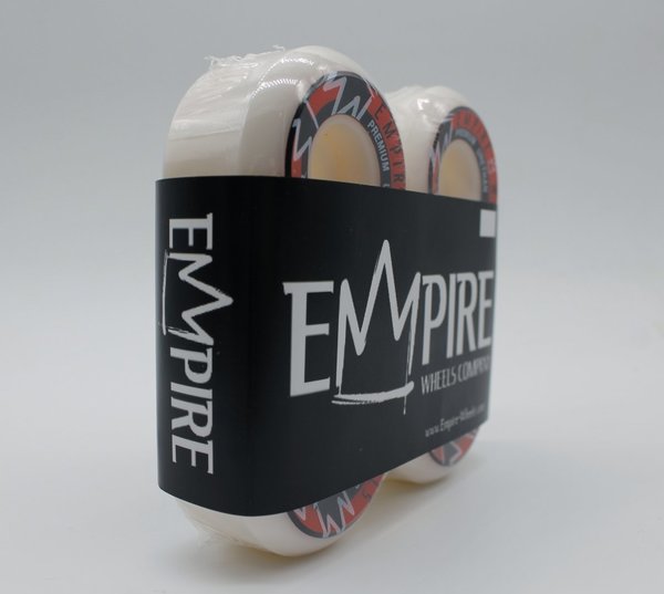 EMPIRE CONICAL Wheels White/Red 54mm 101A