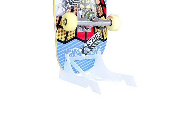 SKATER TRAINER ORIGAMI (CLEAR) SKATEBOARD STAND