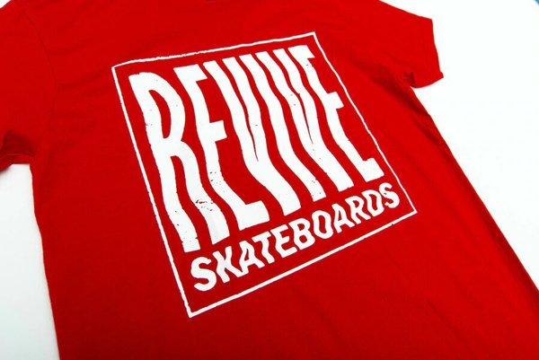 REVIVE WAVY RED T-SHIRT