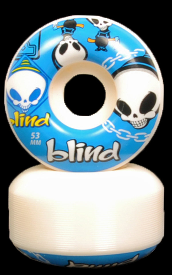 BLIND Random Blue 53mm Wheels