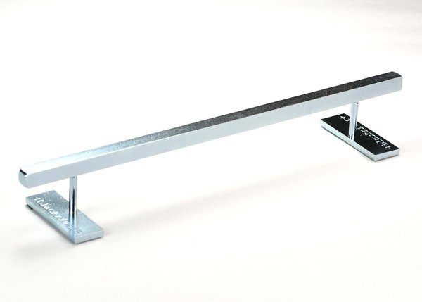 BLACKRIVER IRONRAIL SQUARE LOW SILVER FINGERBOARD OBSTACLE
