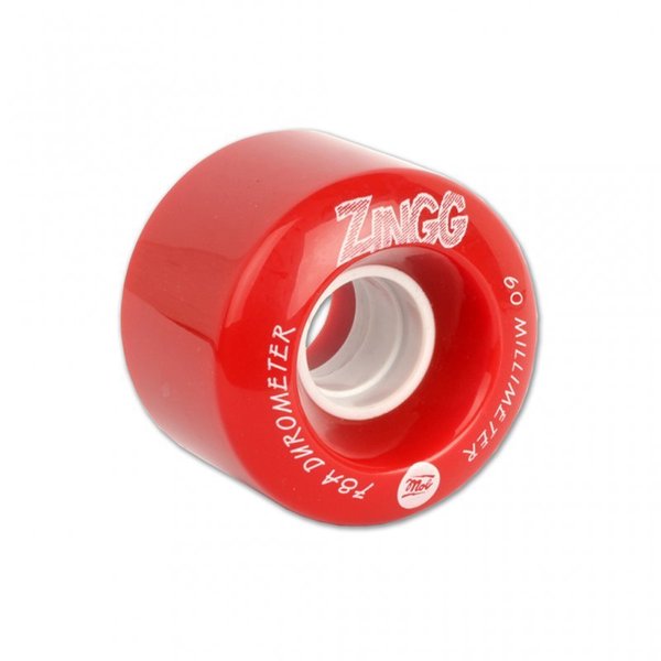 mob Skateboards CRUISER WHEELS Zing red 60mm 78A