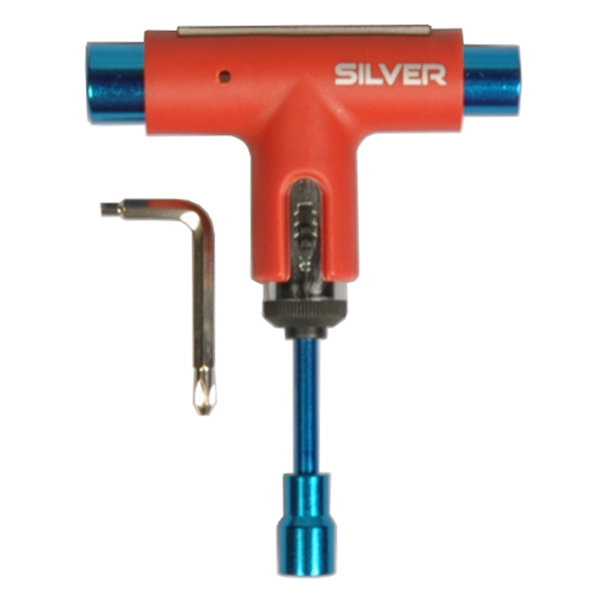 SILVER TOOL Red/Blue