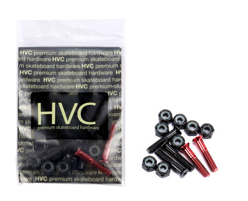 HVC Hardware 1" INNENSECHSKANT SET schwarz / rot