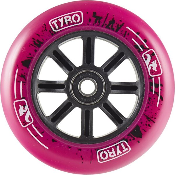 Longway Tyro Nylon Core Stunt Scooter Rolle (110mm - Pink)