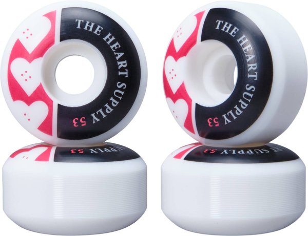 HEART SUPPLY Squad Red 53mm Wheels