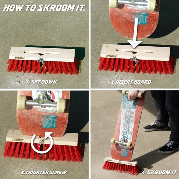 SKROOM - The Original Skateboard Broom (Besen)