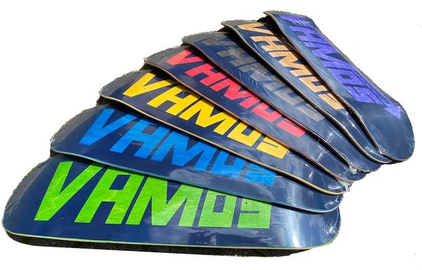 VAMOS - NAVY SPEED STAINED DECK (assorted)
