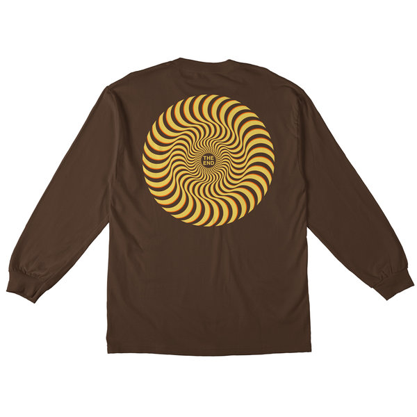 SPITFIRE CLASSIC SWIRL Overlay Longsleeve Dark Chocolate (Sold Out)