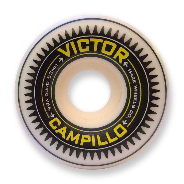 HAZE WHEELS Victor Campillo, 10 Years 53mm 99A - Beyond Formula Conical Shape