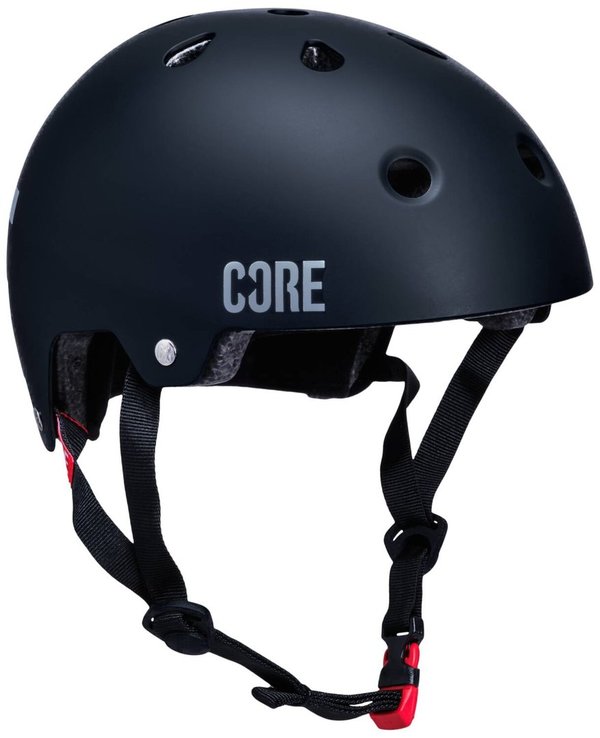 CORE Street Helm (L-XL - Schwarz) (59-61cm)