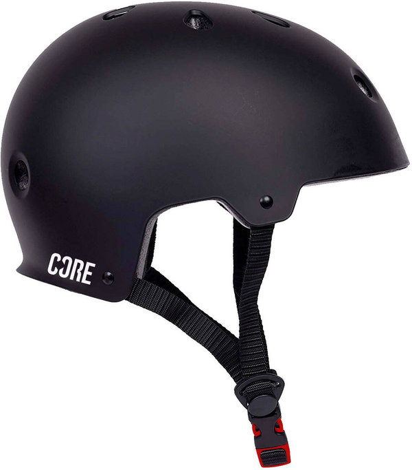 CORE Action Sports Helm (S-M - Schwarz 54-58cm)