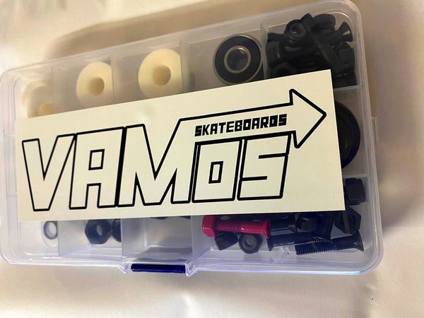 VAMOS SPARE PARTS KIT (Ersatzteile Montage-Set Box) - 90A Bushings Variante