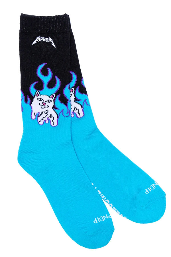 RIPNDIP Lord Nerm Welcome To Heck Socken Electric Blue