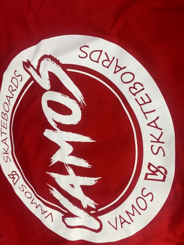 VAMOS - SKETCH CIRCLE T-Shirt Red (SALE! UVP 17,99€)