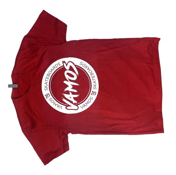 VAMOS - SKETCH CIRCLE T-Shirt Red