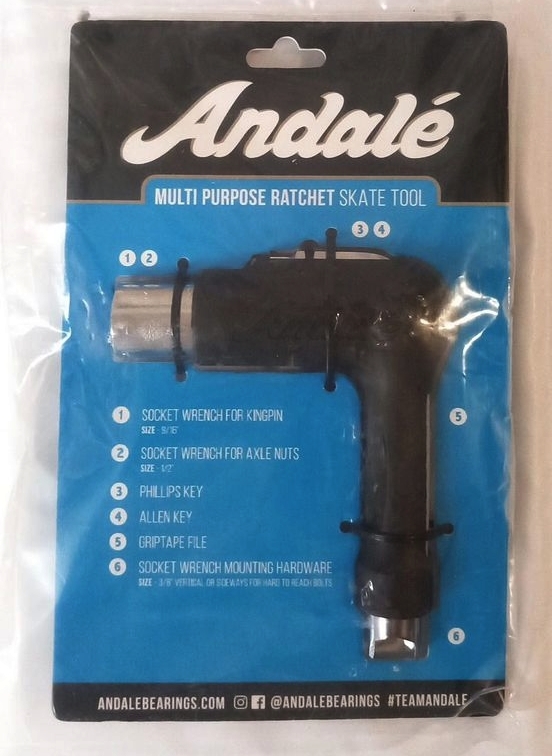 ANDALE Multi Purpose Ratchet Tool Black