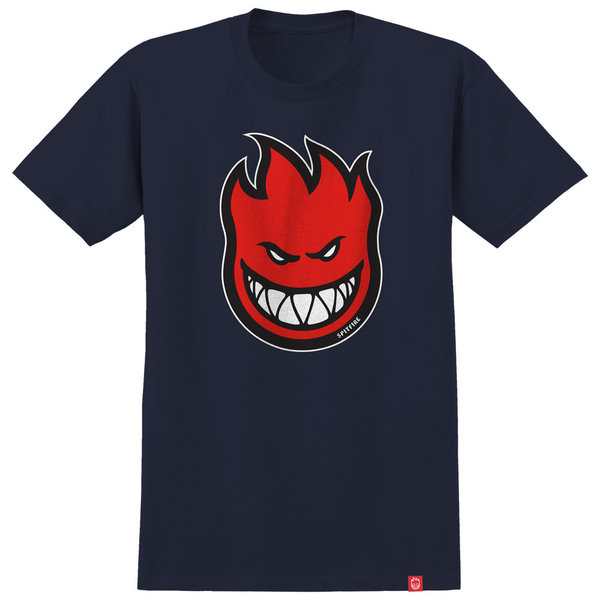 SPITFIRE BIGHEAD FILL T-SHIRT Navy (Sold Out)