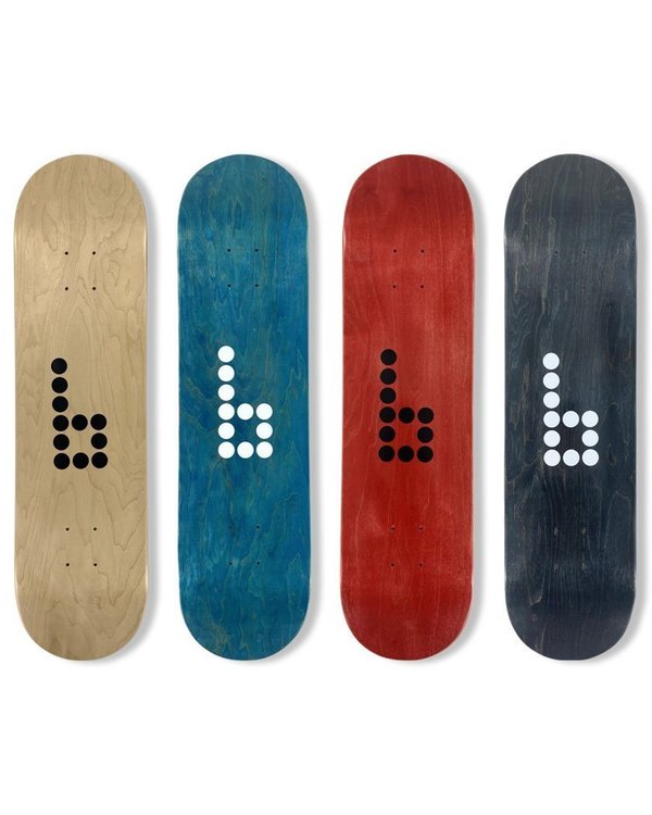 BRAILLE BRANDED RED DECK