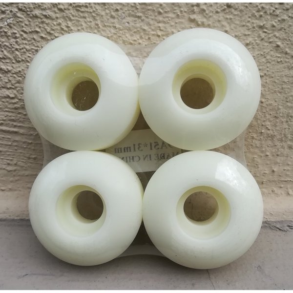 FORM SOLID BLANK WHEELS White 51mm 99A