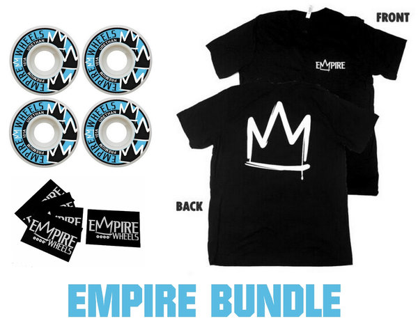 EMPIRE BUNDLE Gr. M - Empire Classics Blue + T-Shirt + Sticker Set