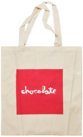 CHOCOLATE Red Square Tote Bag Tragetasche