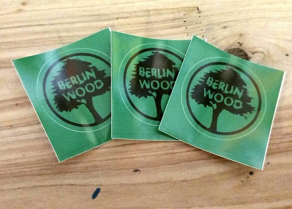 BERLINWOOD STICKER SET Small Green (3 Stück)