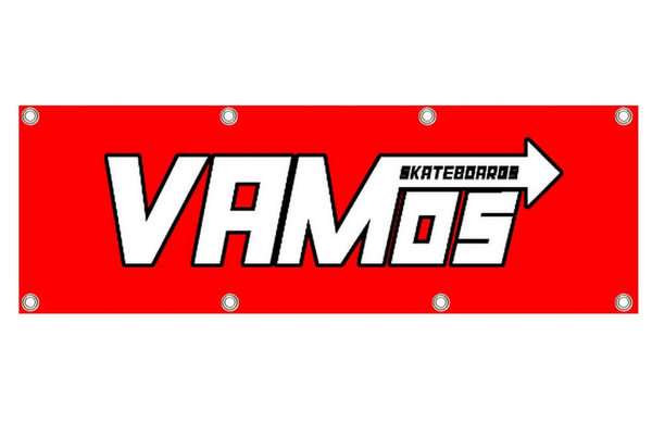VAMOS SKATEBOARDS "SPEED" BANNER/PVC-PLANE 150 x 50cm