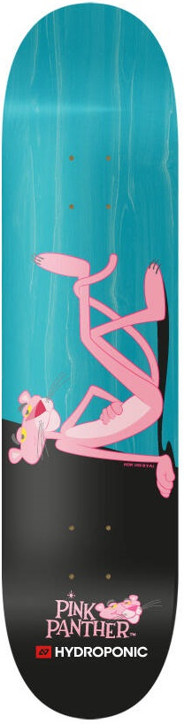 HYDROPONIC x Pink Panther Skateboard Deck 8.125" Wait (Blue Stained)