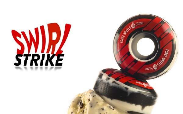 Force Wheels - Swirl Strike 52mm JETZT ERHÄLTLICH - Vamos Skateshop Versandkostenfrei ab 40€ in Deutschland